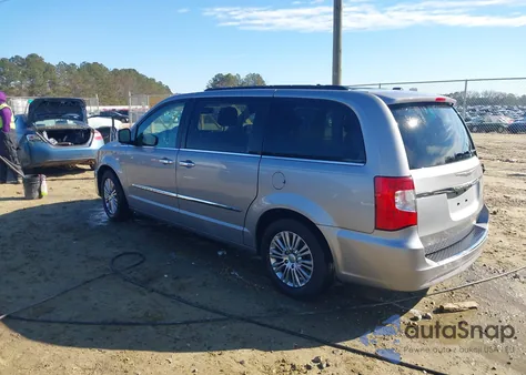 2013 Chrysler Town & Country Touring-L from USA, damaged, VIN 2C4RC1CG3DR809727